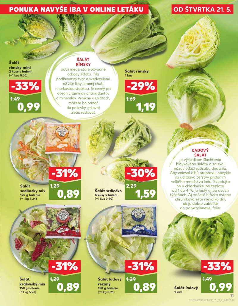 Kaufland Szlovákia Akciós Újság 11 oldal