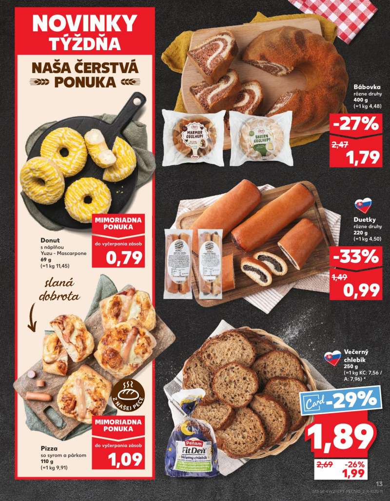Kaufland Szlovákia Akciós Újság 13 oldal
