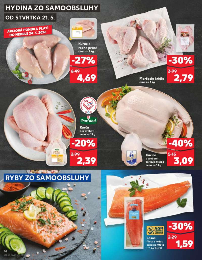 Kaufland Szlovákia Akciós Újság 14 oldal