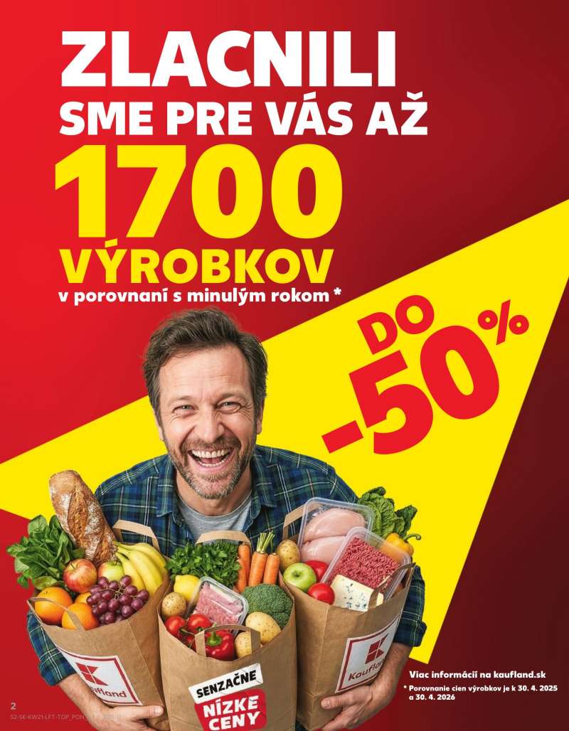 Kaufland Szlovákia Akciós Újság 2 oldal
