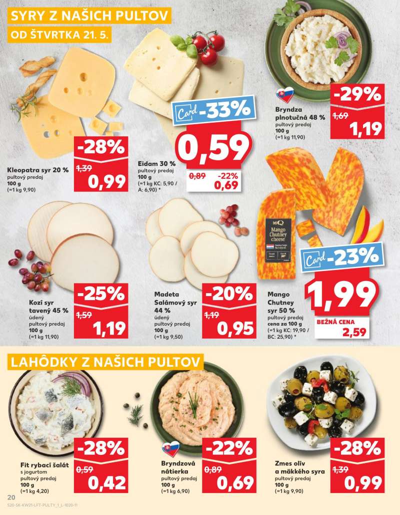 Kaufland Szlovákia Akciós Újság 20 oldal