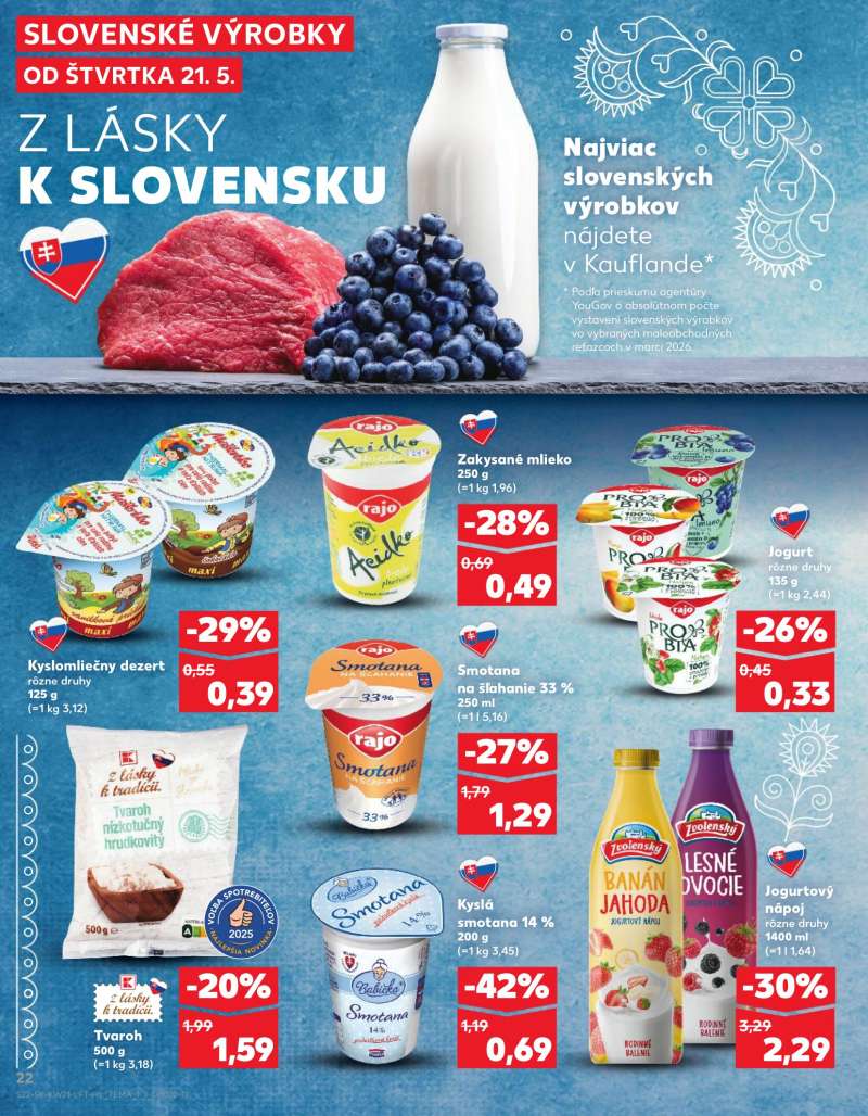 Kaufland Szlovákia Akciós Újság 22 oldal