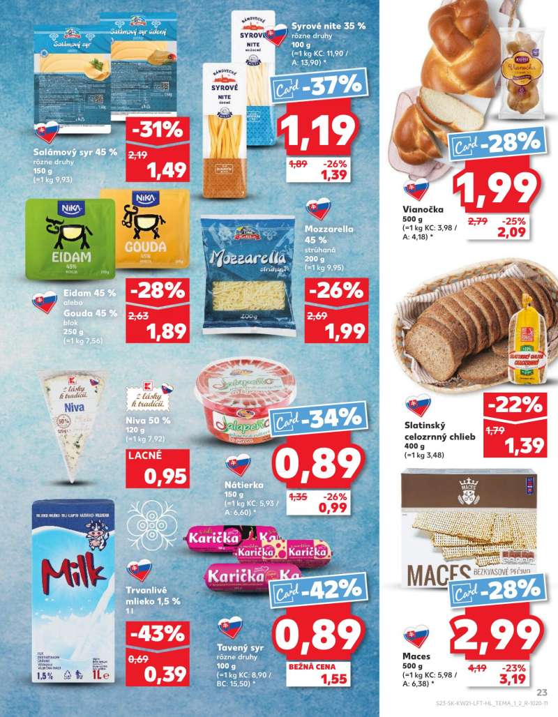 Kaufland Szlovákia Akciós Újság 23 oldal