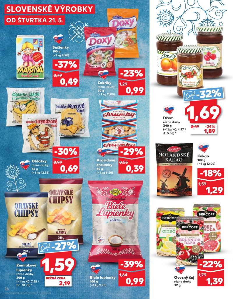 Kaufland Szlovákia Akciós Újság 26 oldal