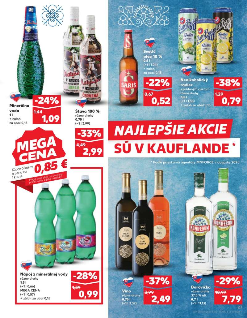 Kaufland Szlovákia Akciós Újság 27 oldal