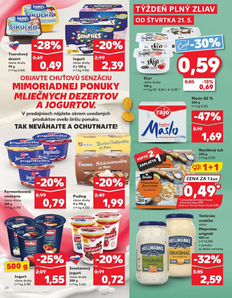 Kaufland Szlovákia Akciós Újság 28 oldal