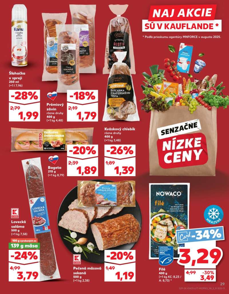 Kaufland Szlovákia Akciós Újság 29 oldal