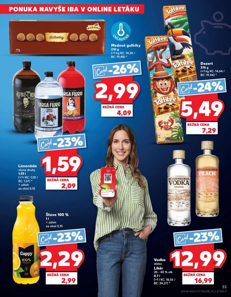 Kaufland Szlovákia Akciós Újság 33 oldal