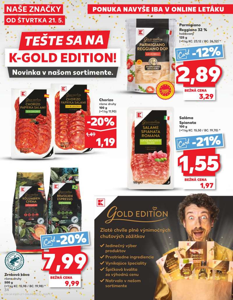 Kaufland Szlovákia Akciós Újság 34 oldal