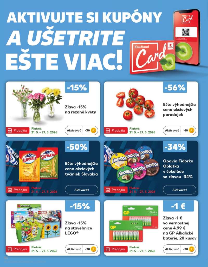Kaufland Szlovákia Akciós Újság 36 oldal