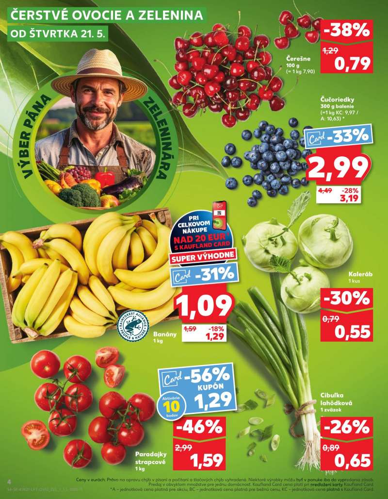 Kaufland Szlovákia Akciós Újság 4 oldal
