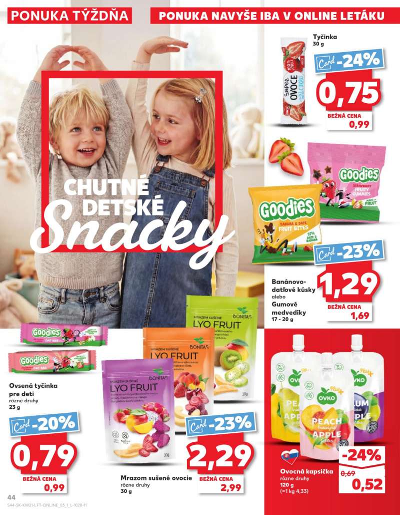Kaufland Szlovákia Akciós Újság 44 oldal