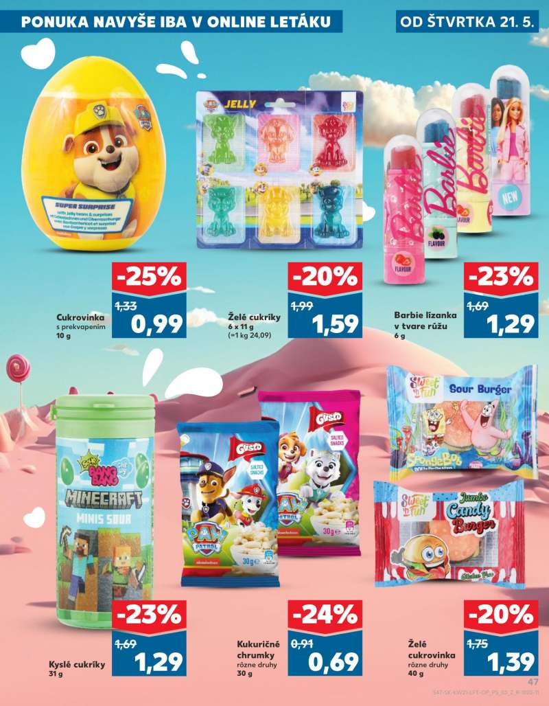 Kaufland Szlovákia Akciós Újság 47 oldal