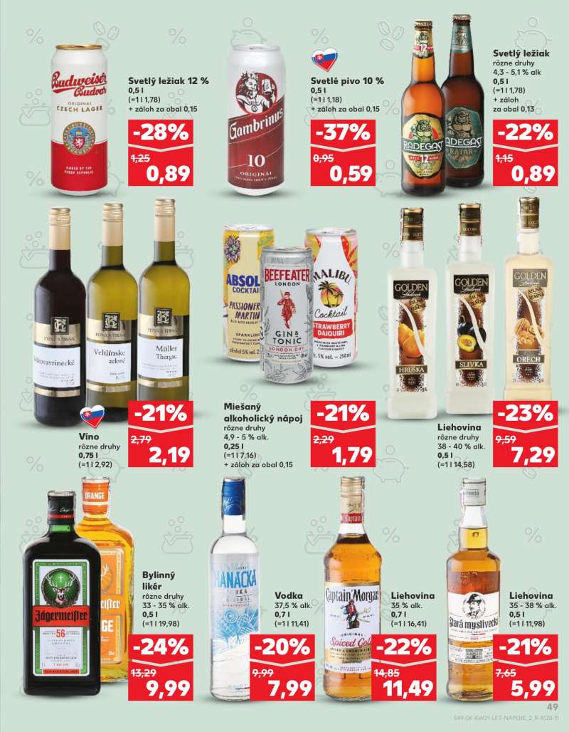 Kaufland Szlovákia Akciós Újság 49 oldal