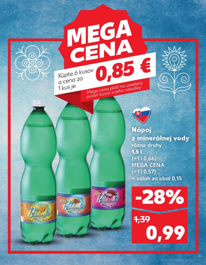 Kaufland Szlovákia Akciós Újság 53 oldal