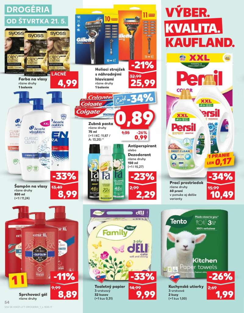 Kaufland Szlovákia Akciós Újság 54 oldal