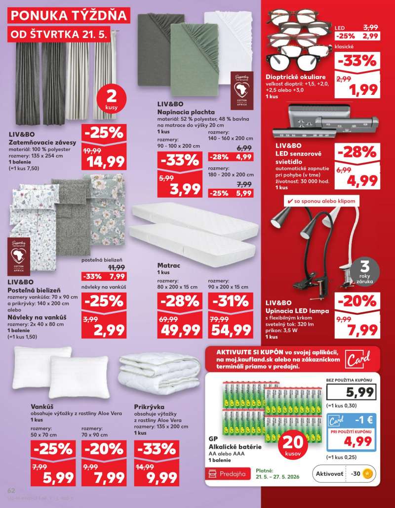 Kaufland Szlovákia Akciós Újság 62 oldal