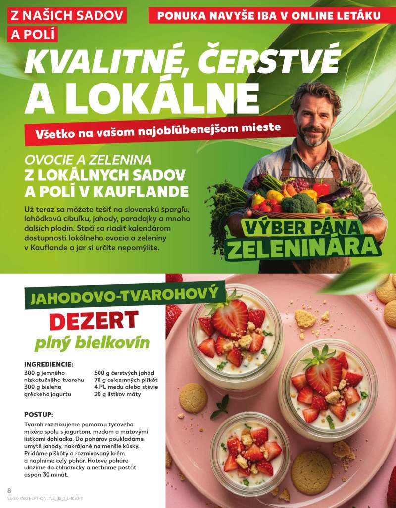 Kaufland Szlovákia Akciós Újság 8 oldal