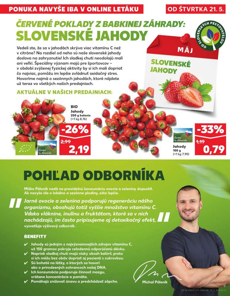 Kaufland Szlovákia Akciós Újság 9 oldal