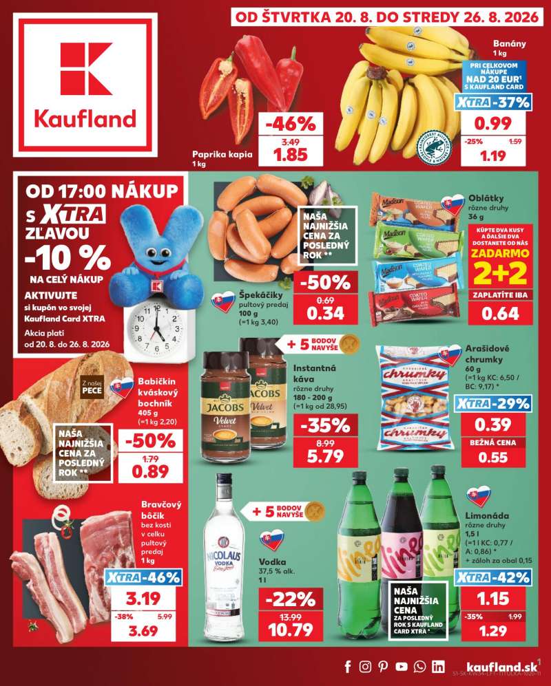 Kaufland Szlovákia Akciós Újság 1 oldal