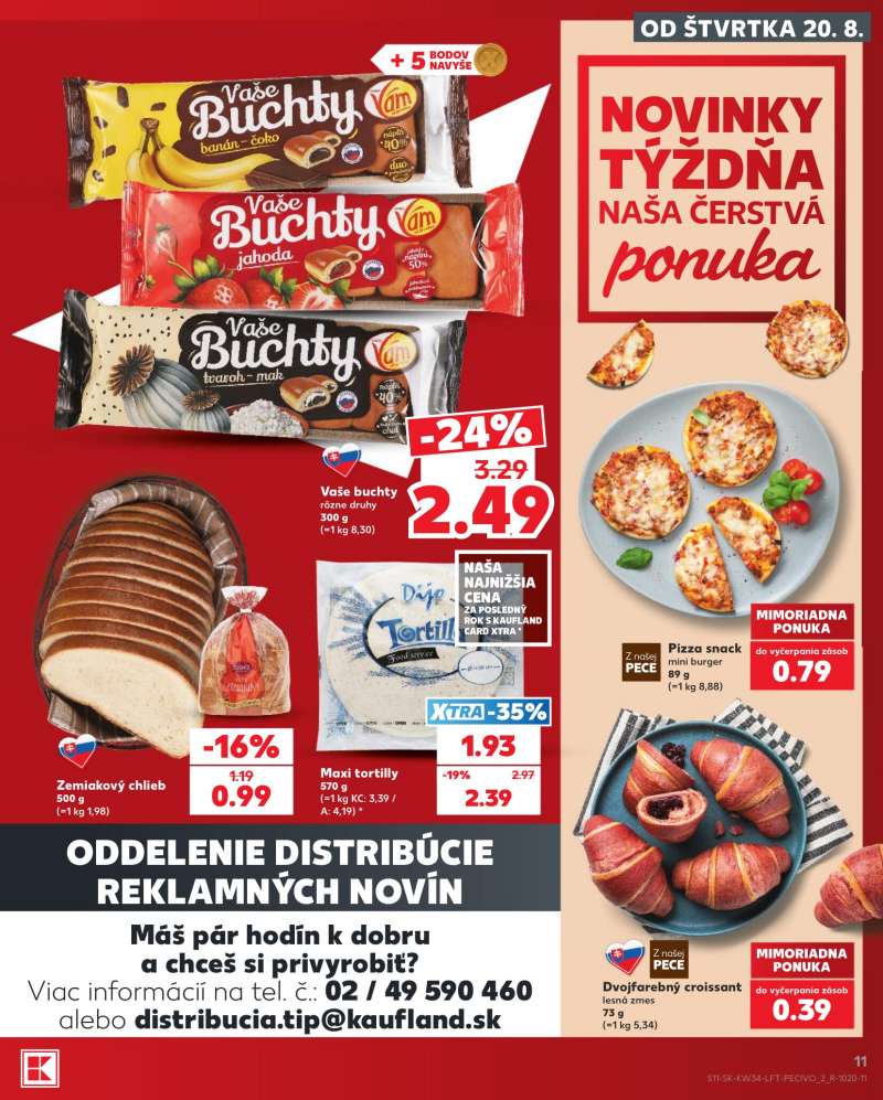 Kaufland Szlovákia Akciós Újság 11 oldal