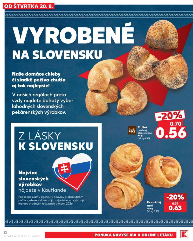 Kaufland Szlovákia Akciós Újság 12 oldal