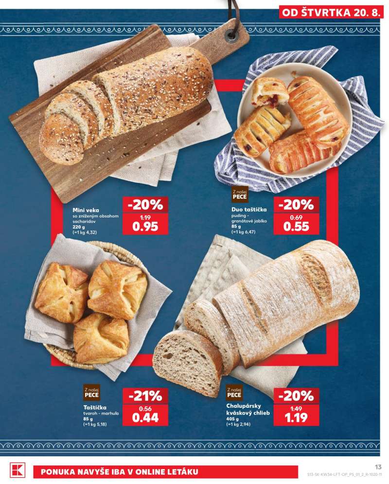 Kaufland Szlovákia Akciós Újság 13 oldal