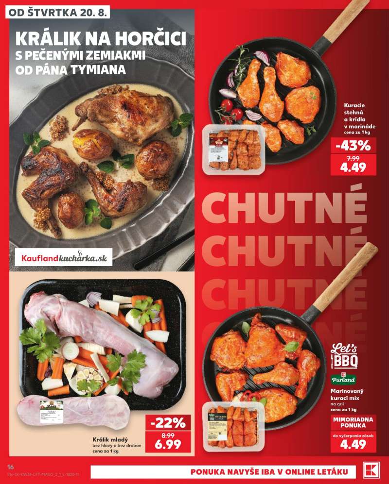 Kaufland Szlovákia Akciós Újság 16 oldal