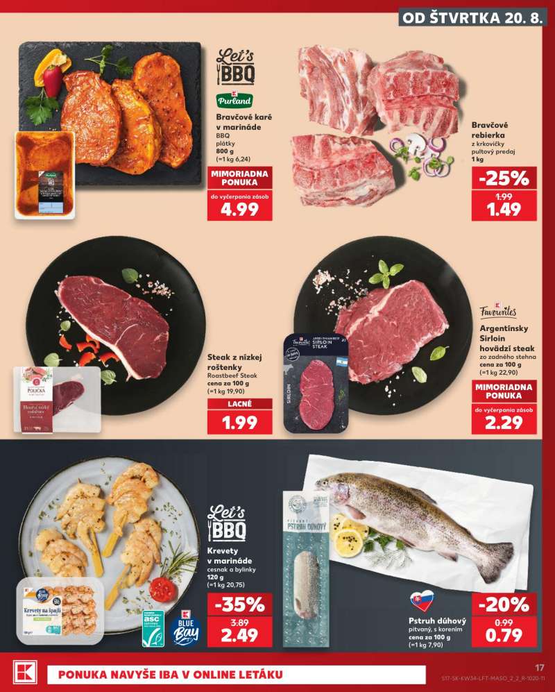 Kaufland Szlovákia Akciós Újság 17 oldal