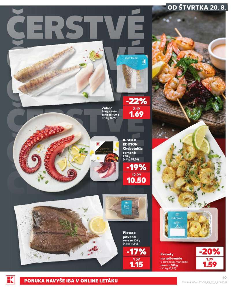 Kaufland Szlovákia Akciós Újság 19 oldal