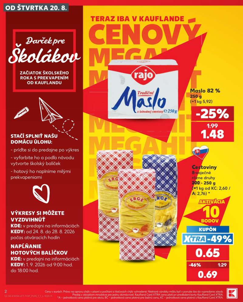 Kaufland Szlovákia Akciós Újság 2 oldal