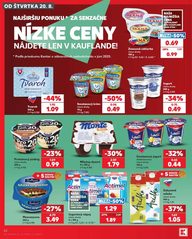 Kaufland Szlovákia Akciós Újság 22 oldal