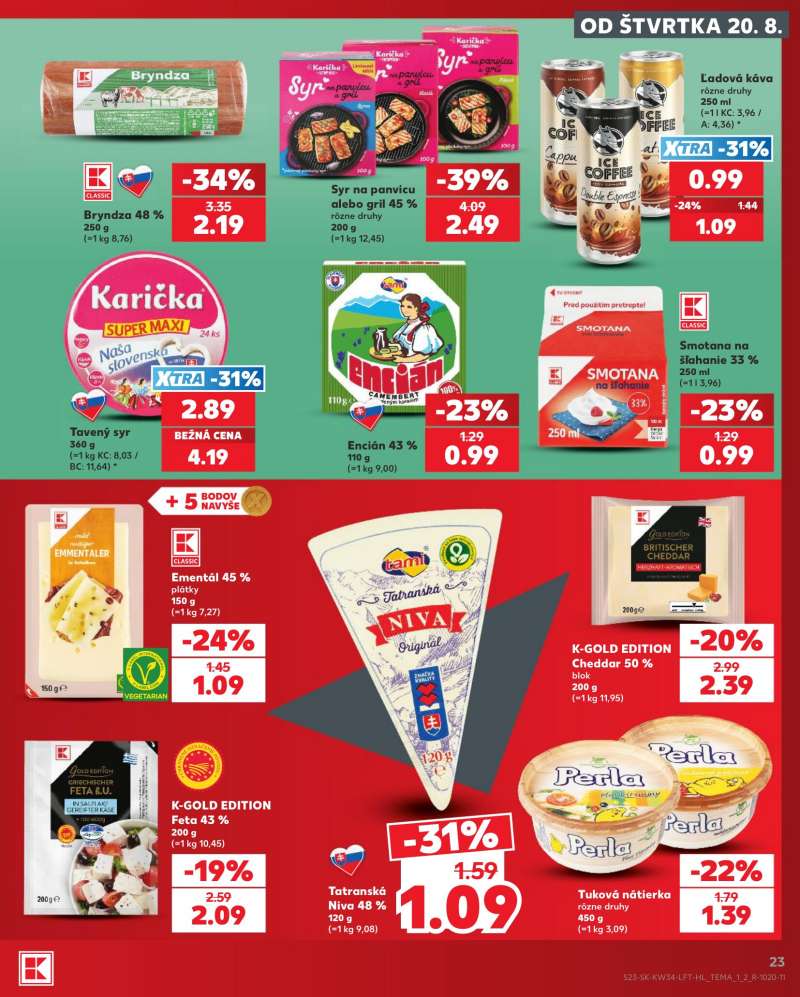 Kaufland Szlovákia Akciós Újság 23 oldal