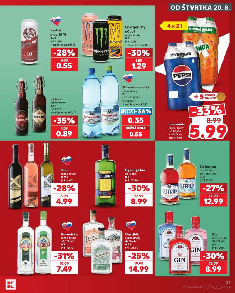 Kaufland Szlovákia Akciós Újság 27 oldal