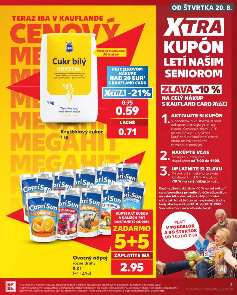 Kaufland Szlovákia Akciós Újság 3 oldal