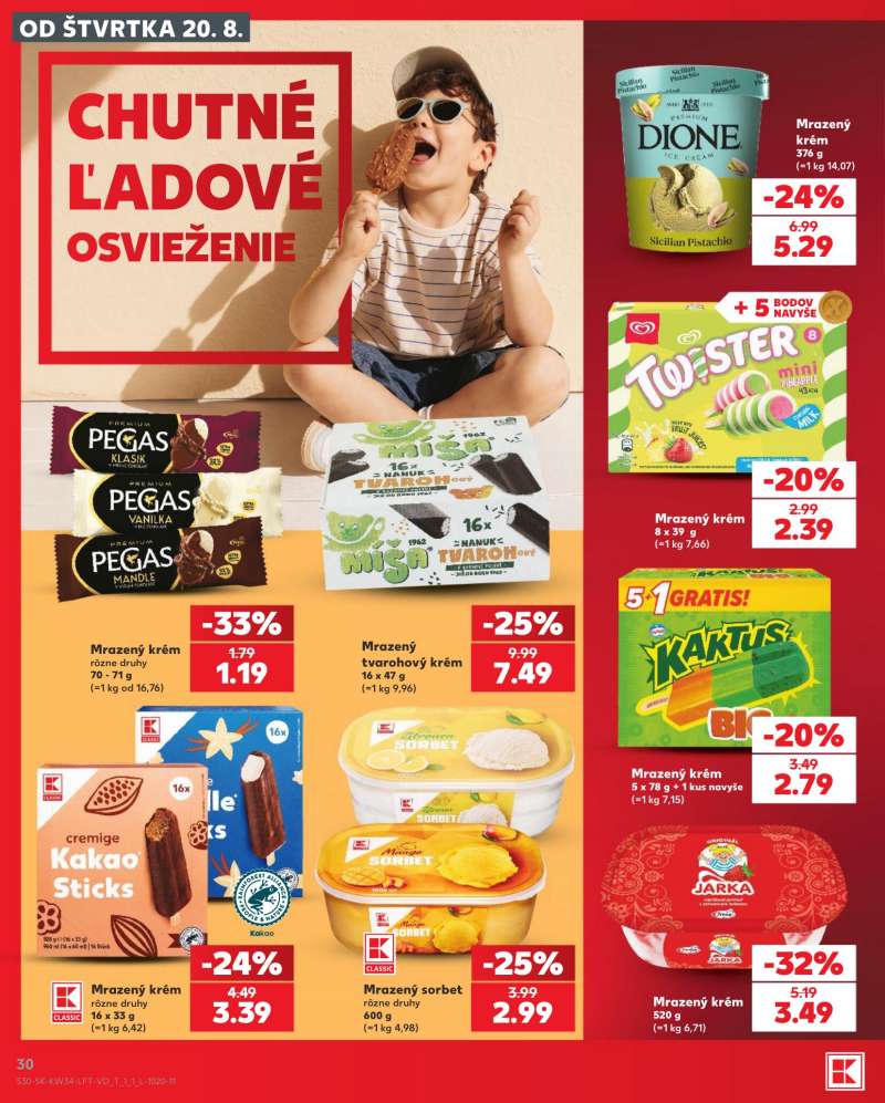 Kaufland Szlovákia Akciós Újság 30 oldal