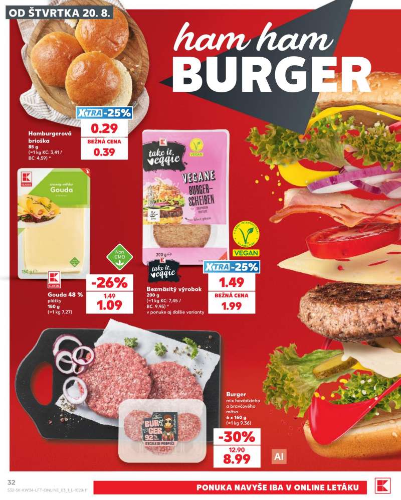 Kaufland Szlovákia Akciós Újság 32 oldal