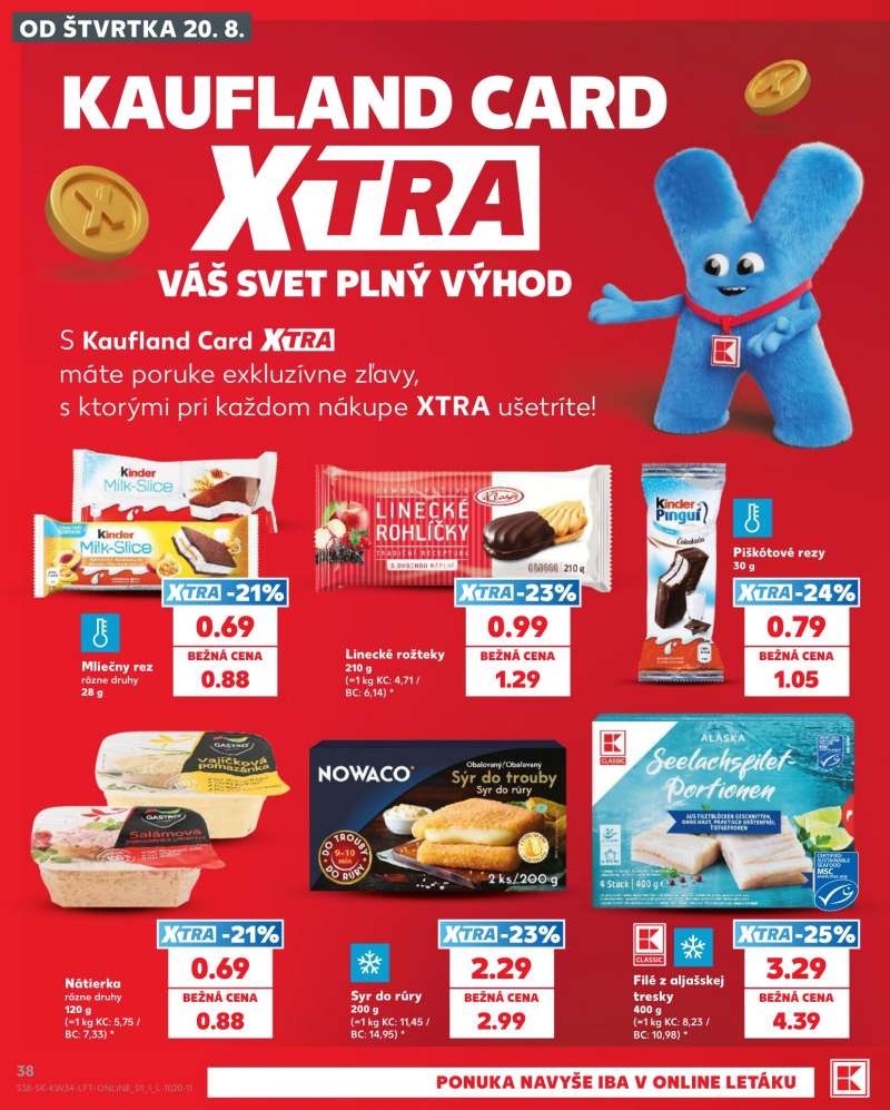 Kaufland Szlovákia Akciós Újság 38 oldal