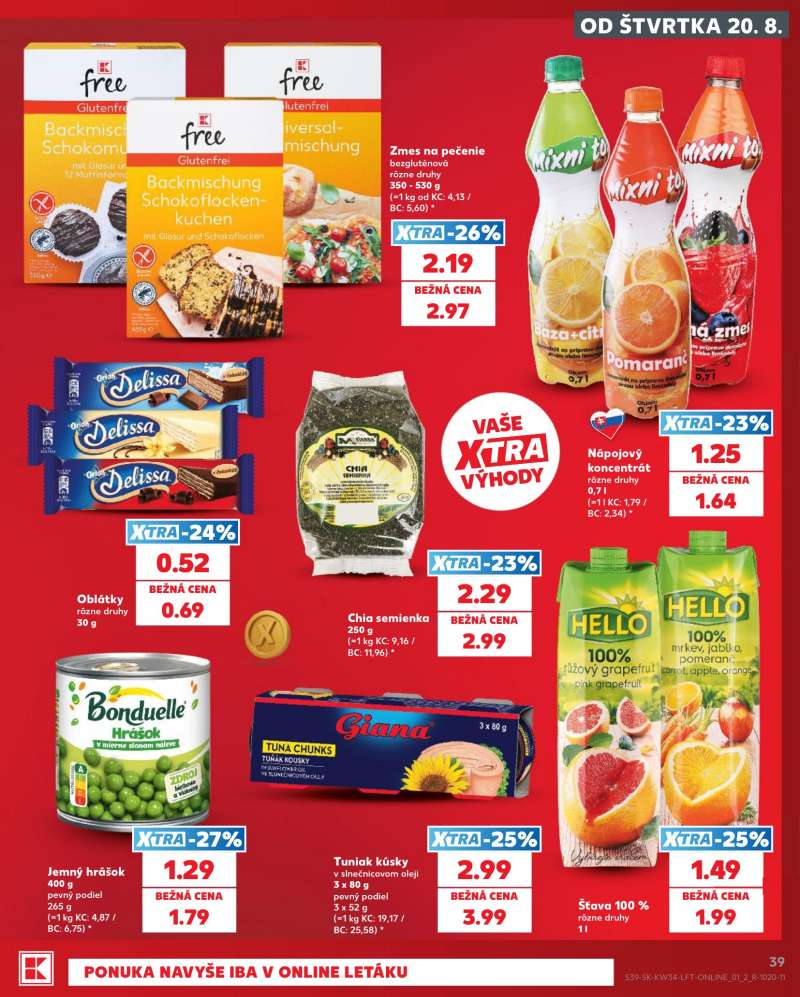 Kaufland Szlovákia Akciós Újság 39 oldal