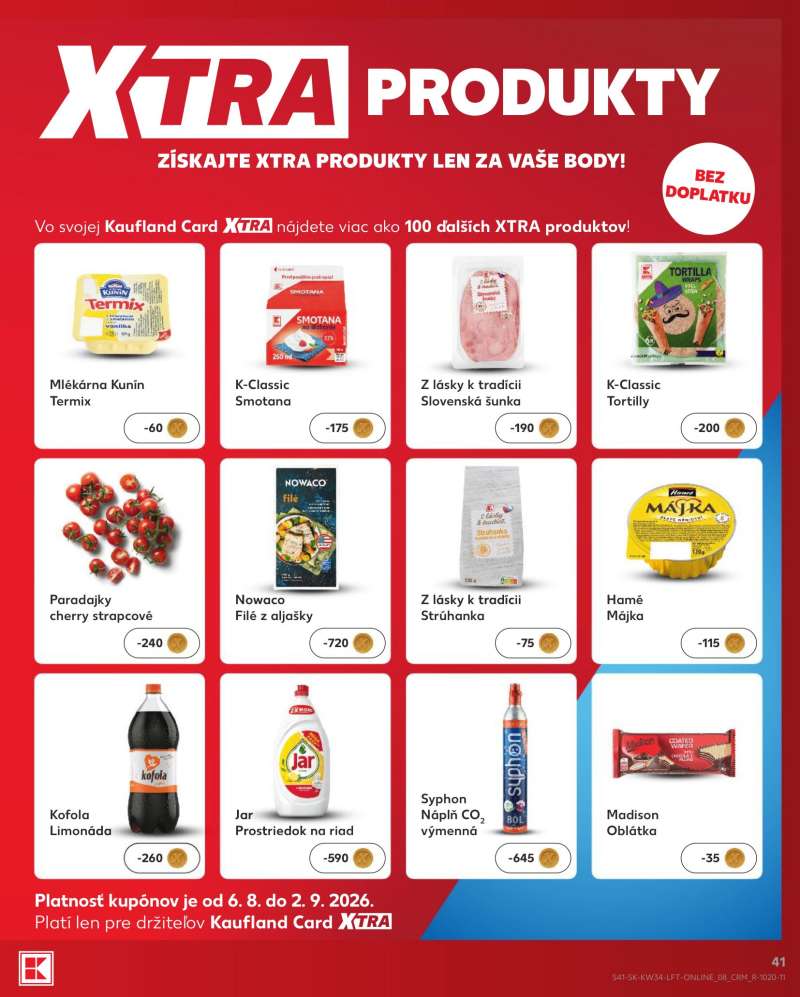 Kaufland Szlovákia Akciós Újság 41 oldal