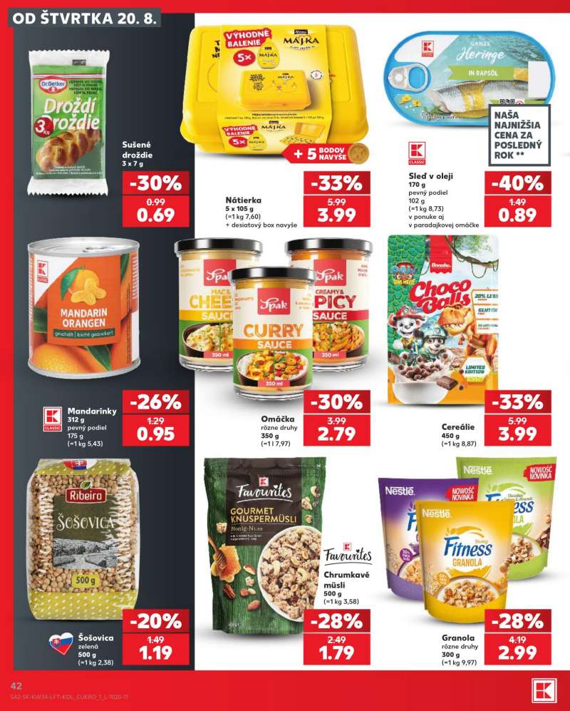 Kaufland Szlovákia Akciós Újság 42 oldal