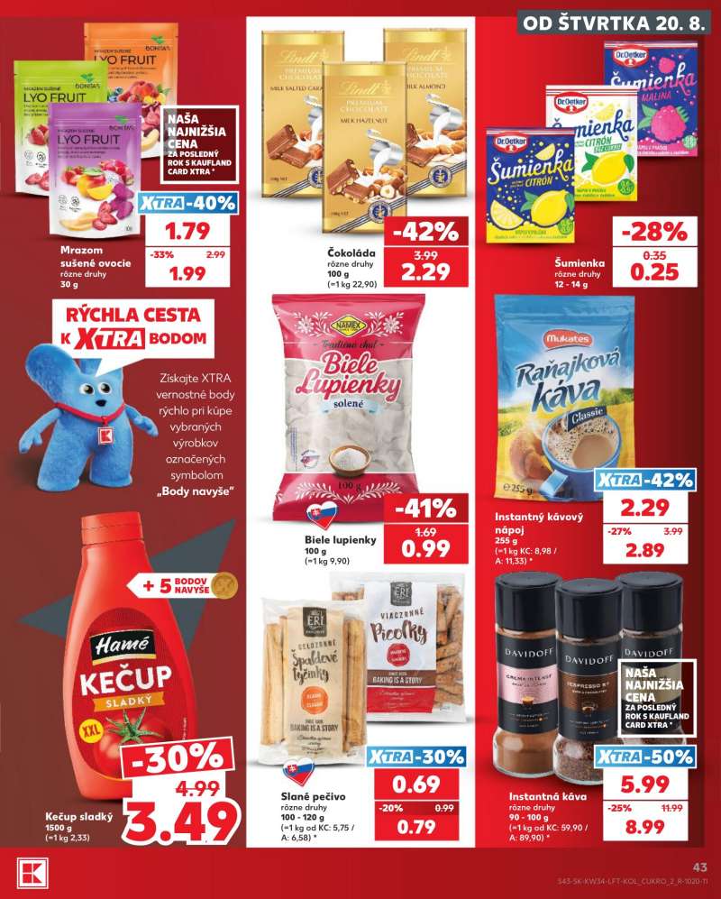 Kaufland Szlovákia Akciós Újság 43 oldal