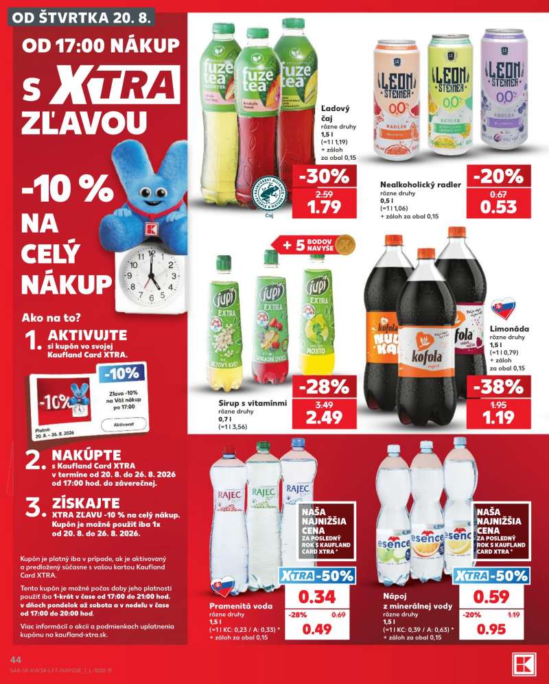 Kaufland Szlovákia Akciós Újság 44 oldal