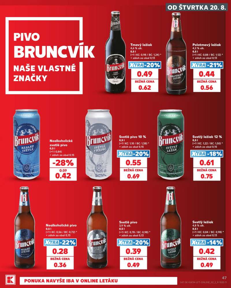 Kaufland Szlovákia Akciós Újság 47 oldal