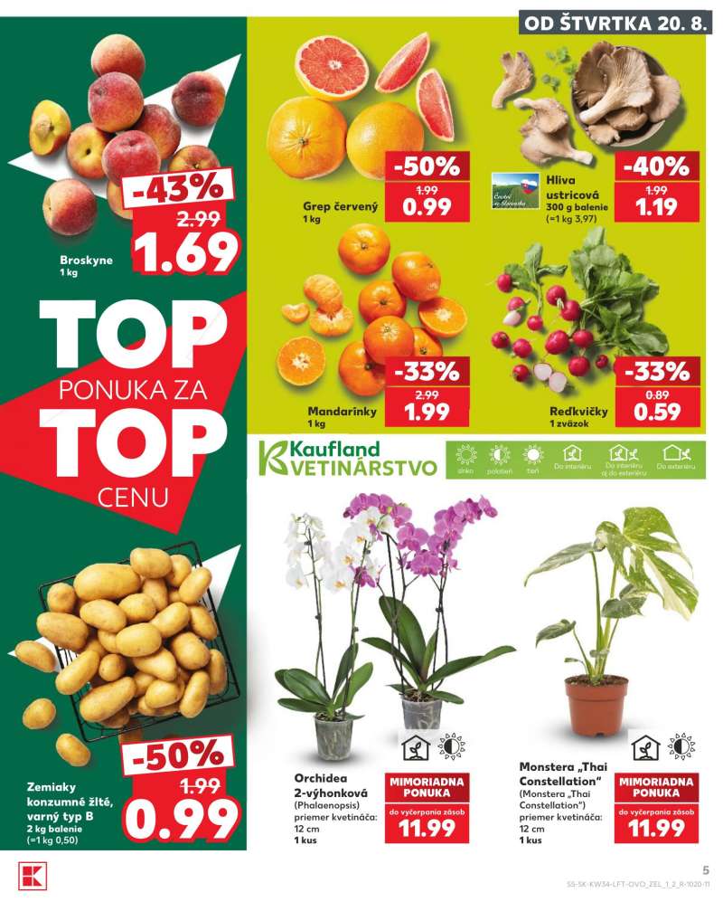 Kaufland Szlovákia Akciós Újság 5 oldal