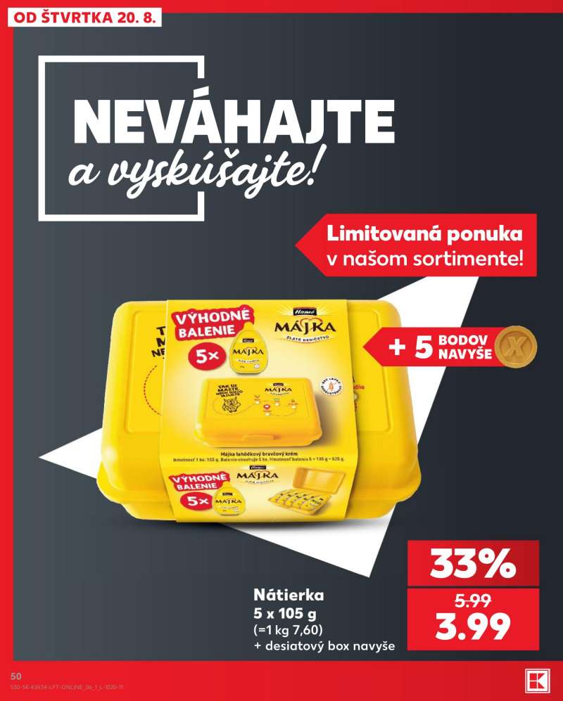 Kaufland Szlovákia Akciós Újság 50 oldal