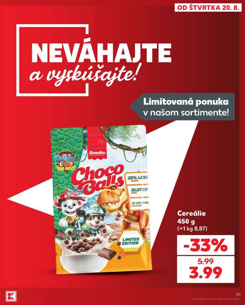 Kaufland Szlovákia Akciós Újság 51 oldal