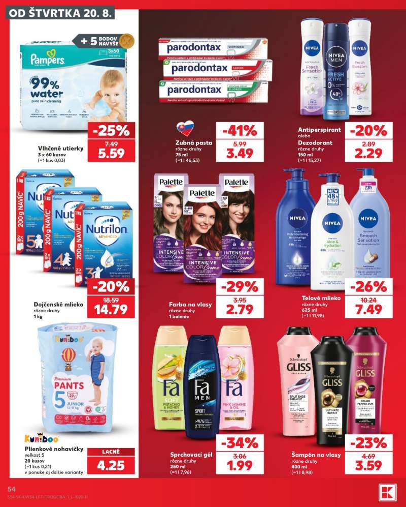 Kaufland Szlovákia Akciós Újság 54 oldal