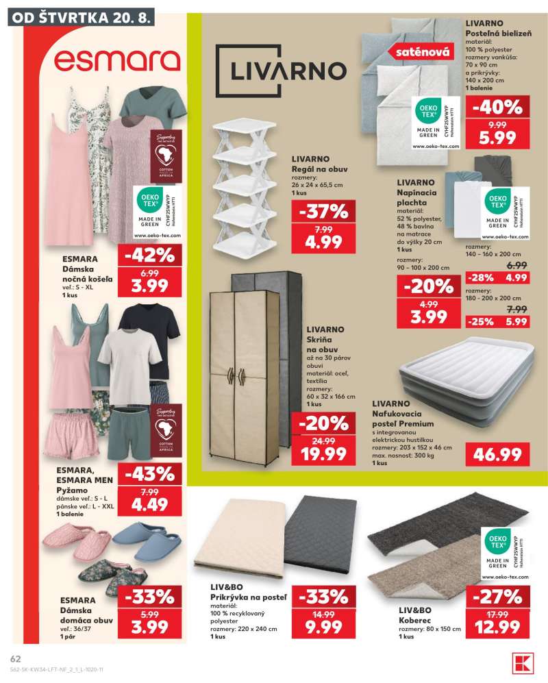 Kaufland Szlovákia Akciós Újság 62 oldal