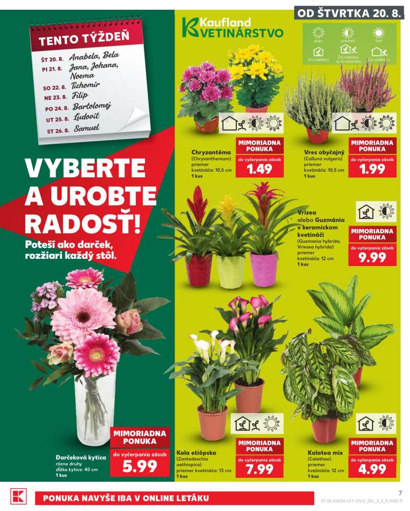 Kaufland Szlovákia Akciós Újság 7 oldal